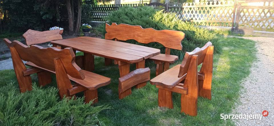 Meble ogrodowe Woźniki