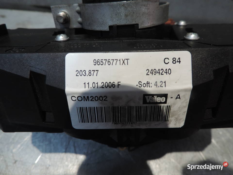 PRZEŁĄCZNIK ZESPOLONY CITROEN C2 C3 I 96576771XT małopolskie Nowy Sącz
