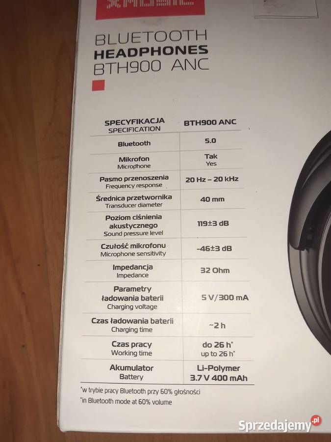 Sluchawki BLUETOOTH Bochnia