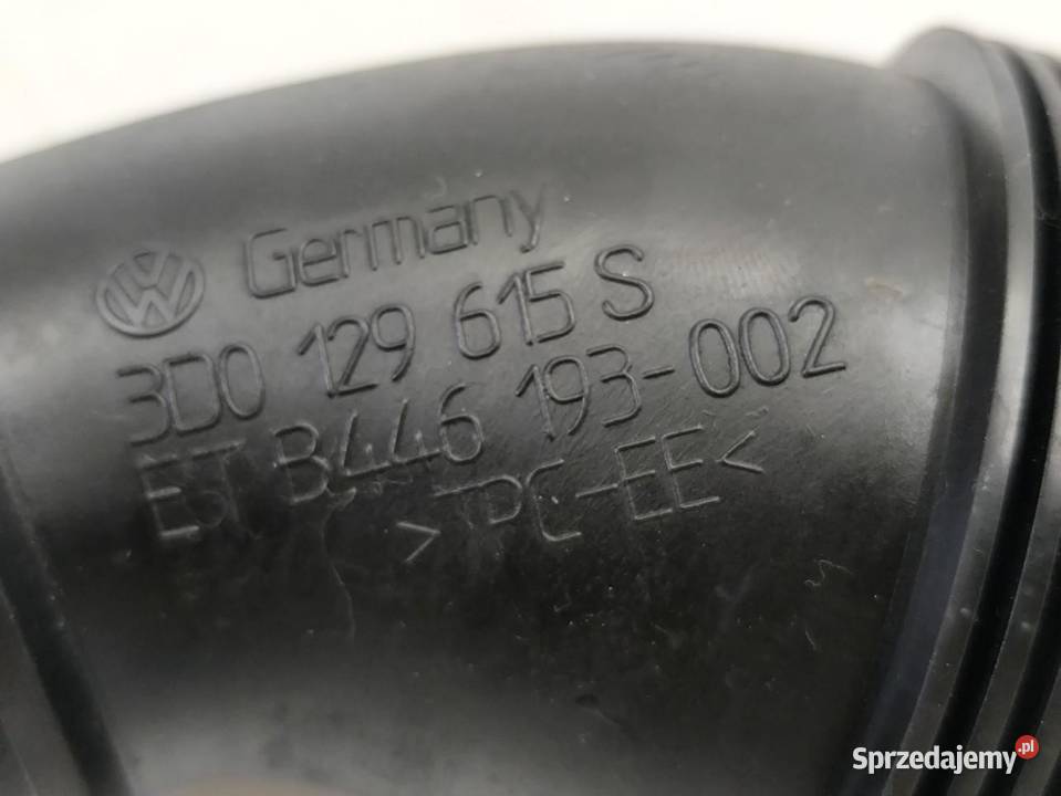 RURA DOLOT POWIETRZA VOLKSWAGEN PHAETON 30TDI