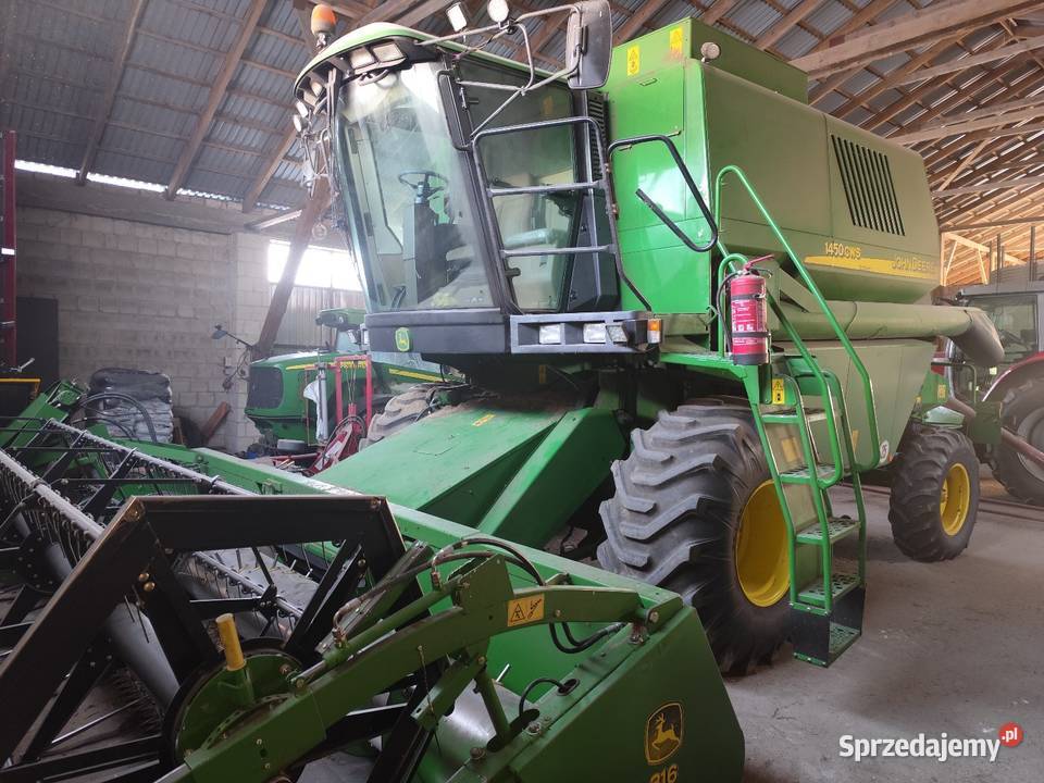 Kombajn zbożowy John Deere 1450 CWS ulepszone Zbożowe Chyliny