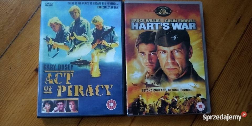 DVD Stary fillm Akt piractwa z Gary Busey i Bydgoszcz