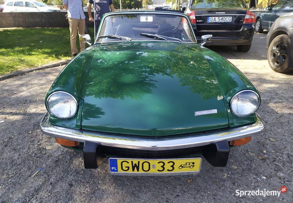 Triumph Spitfire 1971 zabytkowy Brodnica