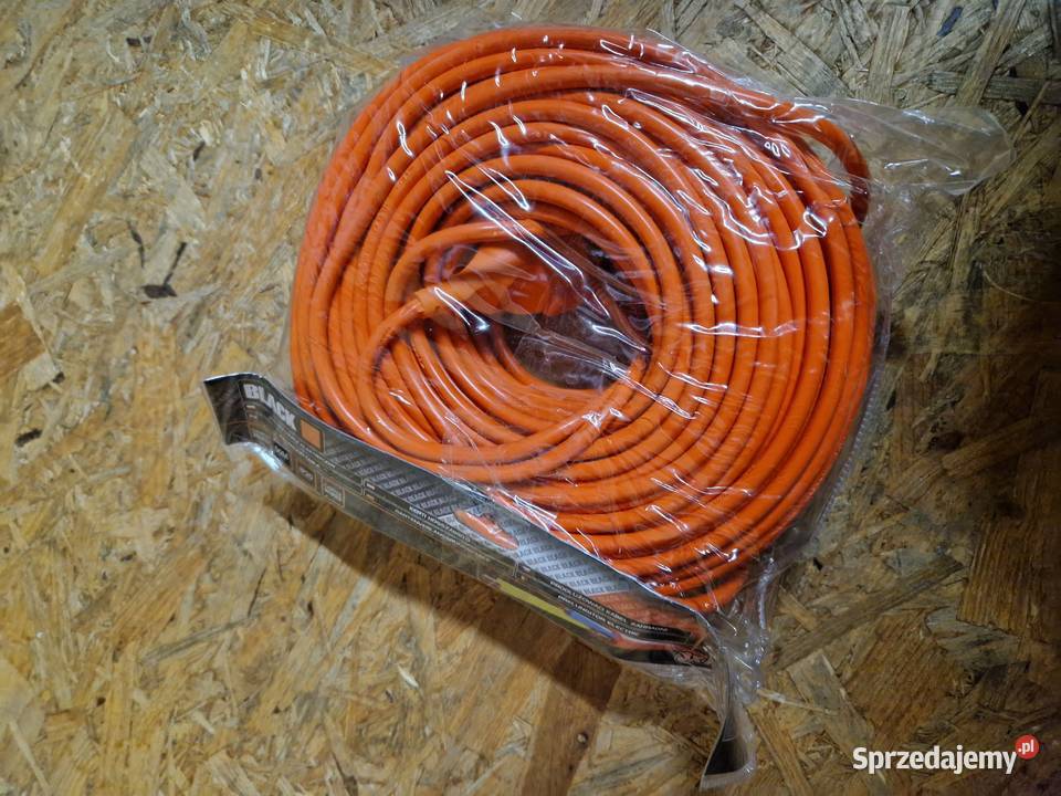 PRZEDŁUŻACZ ELEKTRYCZNY BLACK 50M 3X15MM IP20 Głogowa