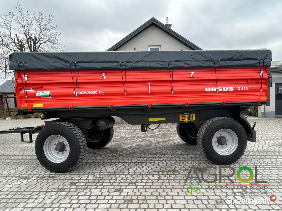 Przyczepa rolnicza URSUS D610 10Ton Paletowa Przyczepy rolnicze Płock