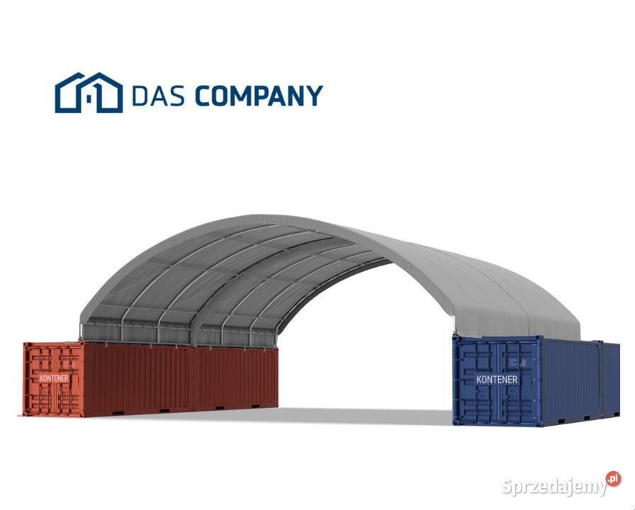 12x12m Namiot ZADASZENIE do kontenerów WIATA Ostrowiec Świętokrzyski