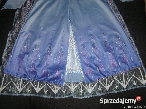 Strój kostium przebranie ELSA KRAINA LODU 2 Siedlce