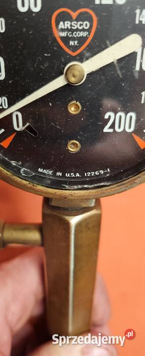 Stary zabytkowy ciśnieniomierz model Arsco Mfg śląskie Gliwice