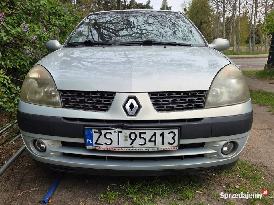 Renault Clio sprzedaż syndyka Rok produkcji 2003 Szczecin