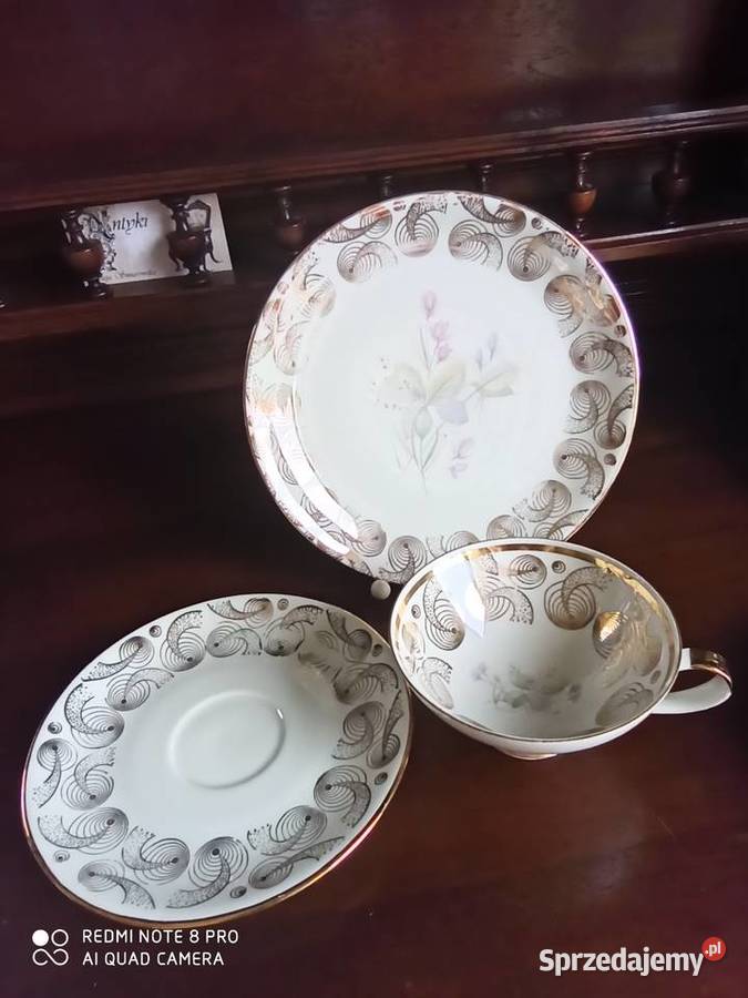 Filiżanka z talerzykiem deserowymRenie Qualitets Gdańsk