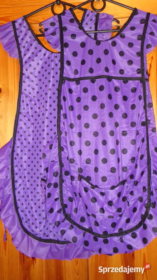 Fartuszek damski młodzieżowy czarny Poznań sprzedam