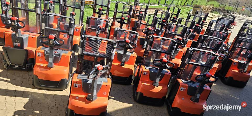 Używany wózek elektryczny paletowy masztowy Celiny sprzedam