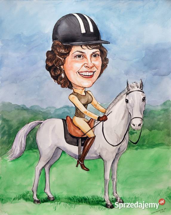 Karykatury karykatura na zamówienie ze zdjęć na Kraków