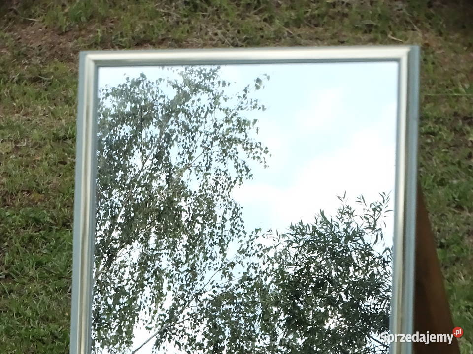 Duże lustro ścienne w ozdobnej ramie 110x50 z Biłgoraj