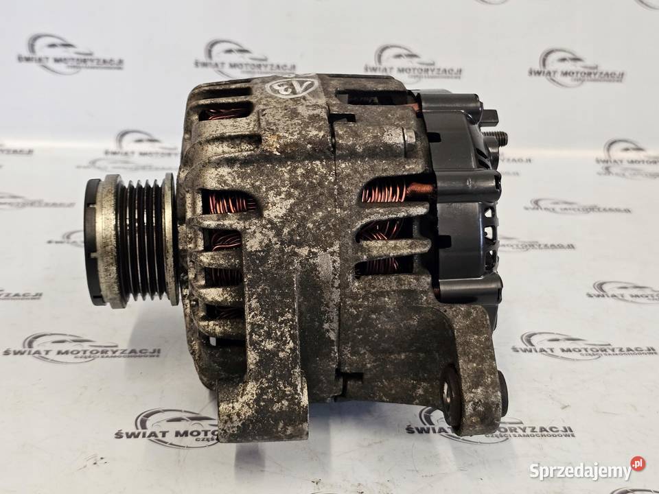 Opel Corsa 12 A12XER 85 12r alternator 13581893 Układ elektryczny silnika świętokrzyskie