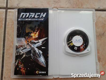 Gra Mach modified air combat heroes PSP Gąbin