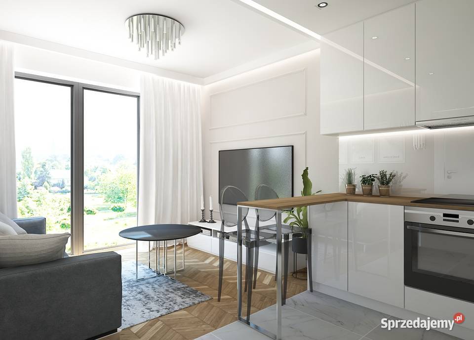 Na wynajem, eleganckie mieszkanie o pow. 33 m, dwa pokoje, w prestiżowej in