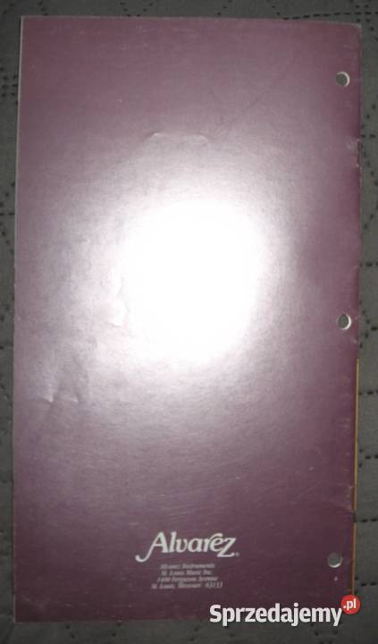 Alvarez Acoustic Guitars Catalog List katalog Gitary i akcesoria Kępice