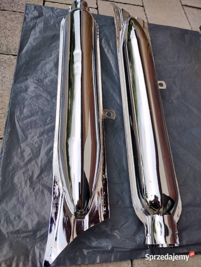 Tłumiki Wydechy Chrom M72 Ural K750 Dniepr Wojnicz
