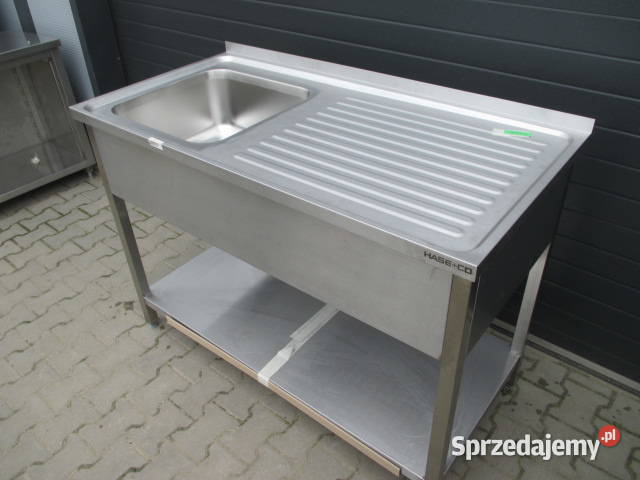 Zlew Gastronomiczny 1 Komorowy z półką 14070100 Ostrów Wielkopolski