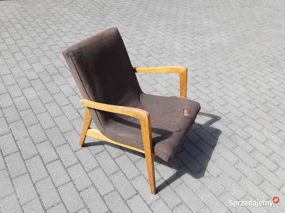 Fotel PRL typ 300 138 Design lata 60 70 Vintage Gdynia