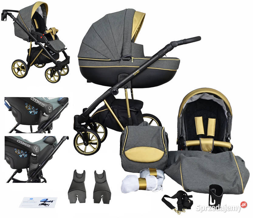 WÓZEK DZIECIĘCY FABERO 2W1 ADAPTERY MAXI COSI Kielce