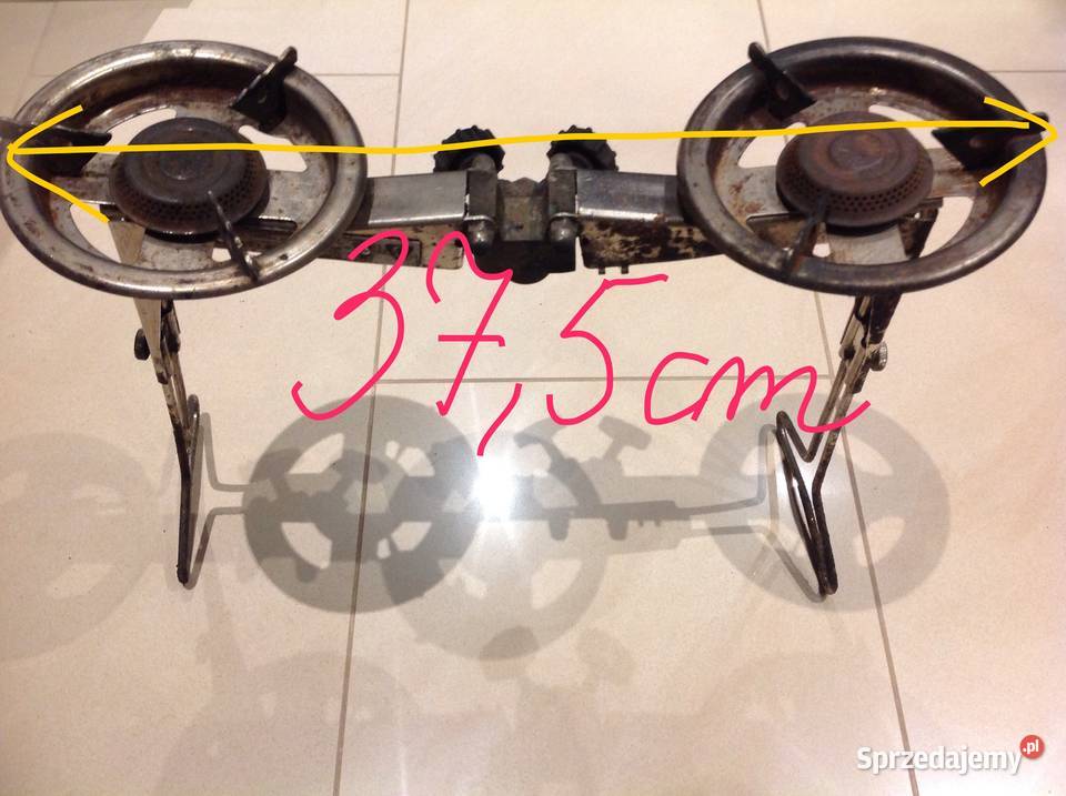 Kuchenka Turystyczna Dwupalnikowa czasy PRL Sprzęt kuchenny Nowa Sól