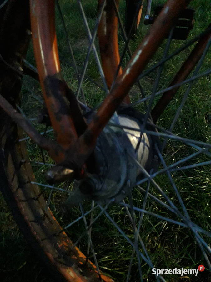 Zabytkowy rzadki cargo rower Falter transportowy Warszawa sprzedam