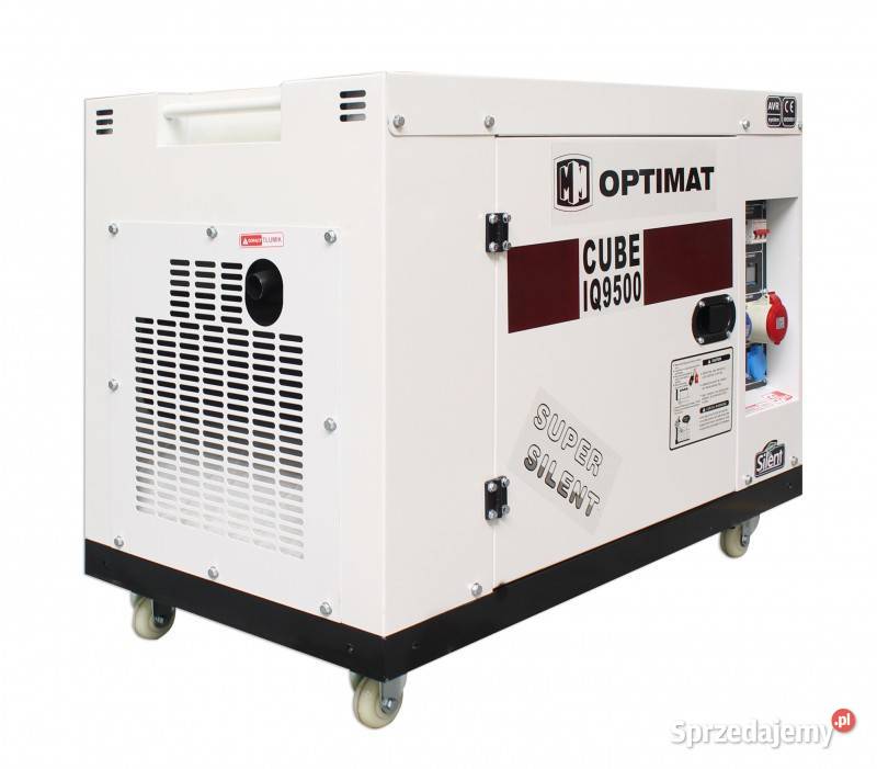 GENERATOR PRĄDOTWÓRCZY OPTIMAT IQ9500 CUBE 9 KW Mikołów