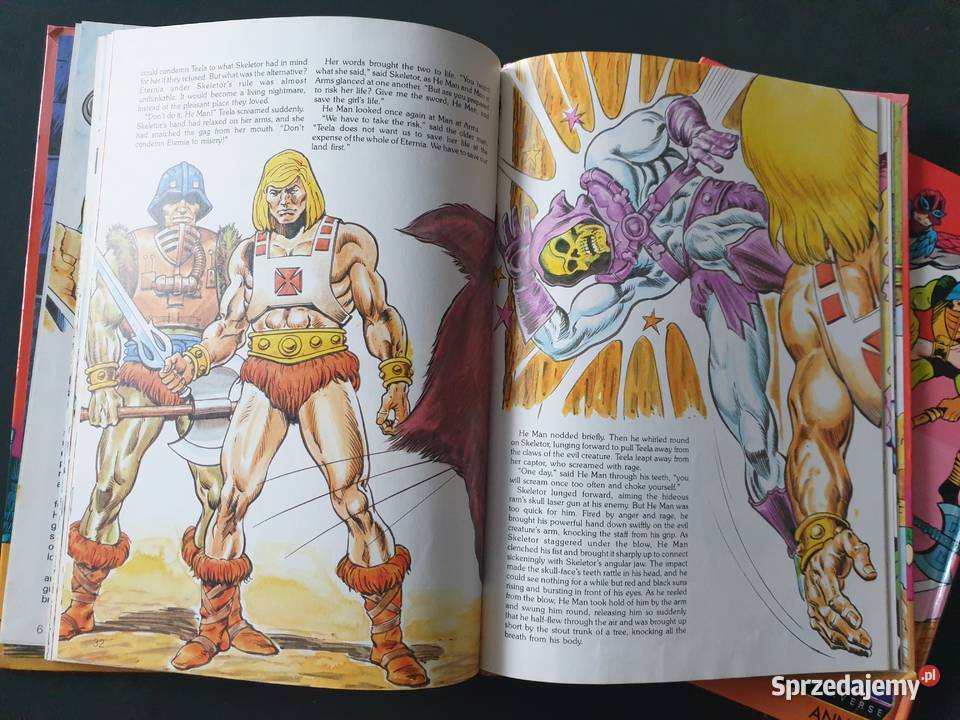 HeMan Masters Of The Universe Annual 1986 komiks Gdynia