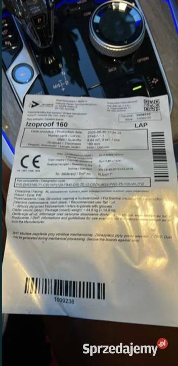 TermPIR płyta pir 160 izoproof lambda 0022 Warszawa