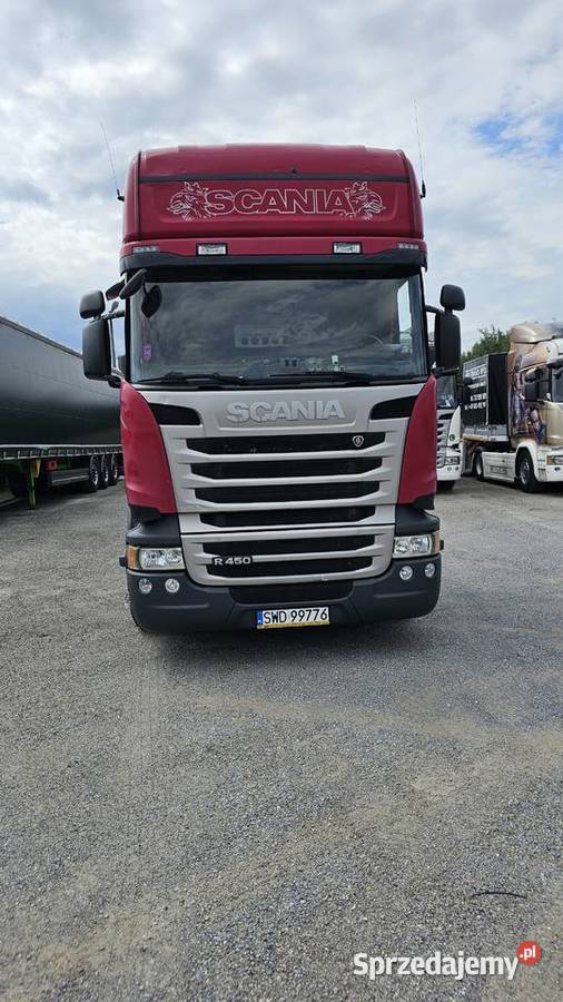 SCANIA R 450 bez egr Klima postojowa Ciągniki siodłowe Wodzisław Śląski