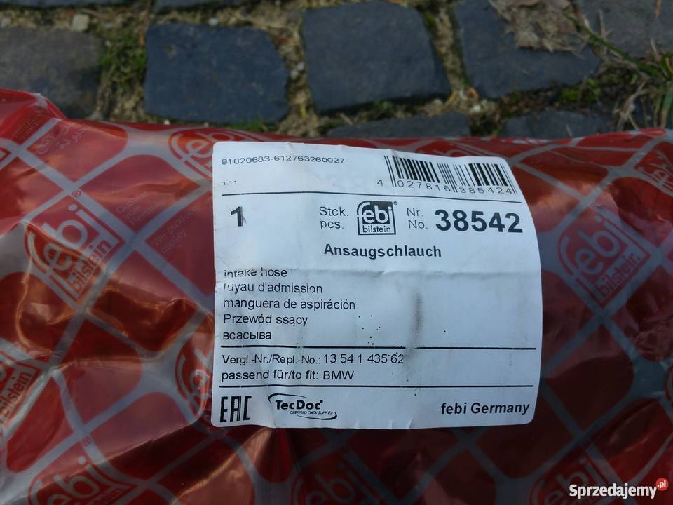 Dolot powietrza bmw e 46 rura dolotowa Bytom