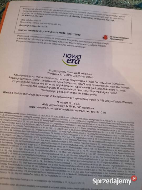 Lekcja muzyki książki Warszawa księgarnia Praga tradycyjny podręcznik