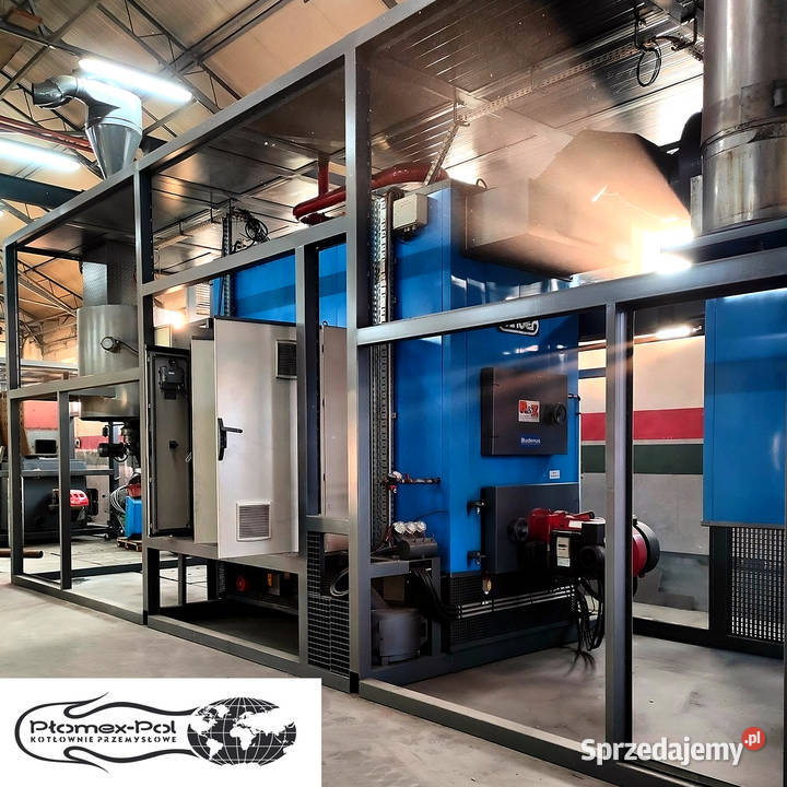 Kotłownia Kontenerowa 840kW BINDER Kocioł na