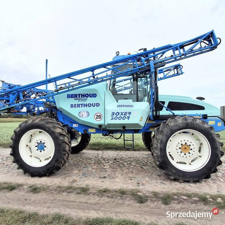 Opryskiwacz samojezdny Berthoud Boxer II 3000l Samojezdne Rolnictwo kujawsko-pomorskie Strzelno