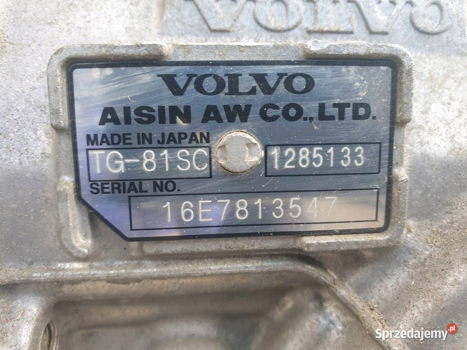 AUTOMATYCZNA SKRZYNIA BIEGÓW Volvo V90 S90 II 20 Chełm