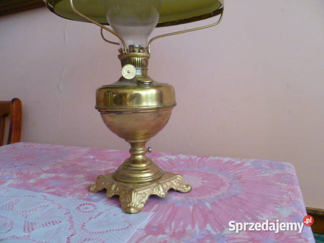 Lampa naftowa stołowa retro
