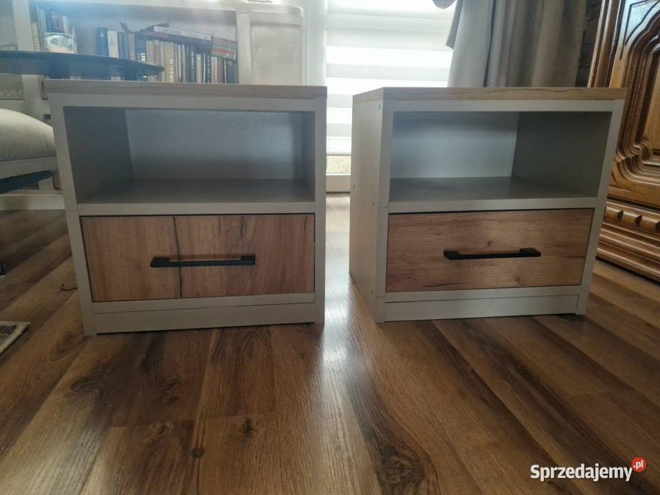 Komplet eleganckich szafek nocnych podlaskie