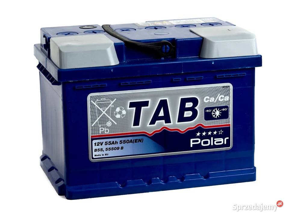 Akumulator TAB POLAR BLUE 55Ah 550A niski Wrocław