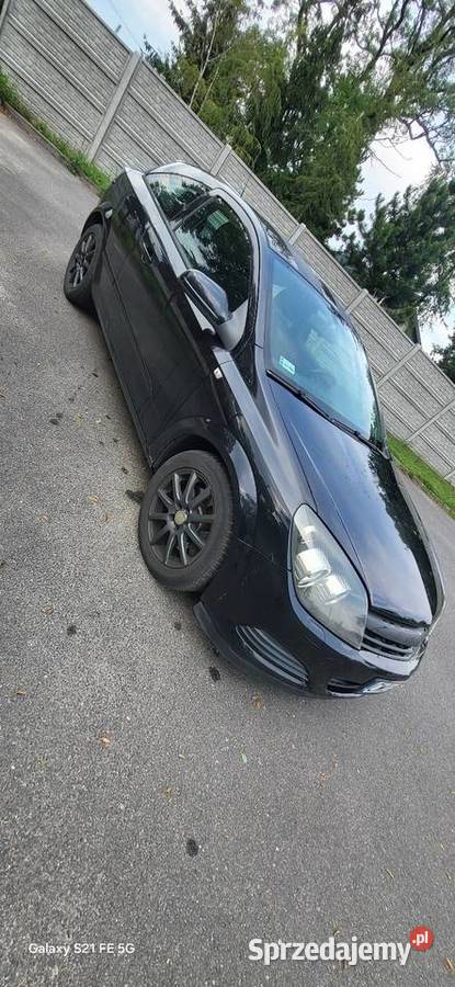 Opel Astra H 19 Cdti 180 czarny Astra Boniewo sprzedam