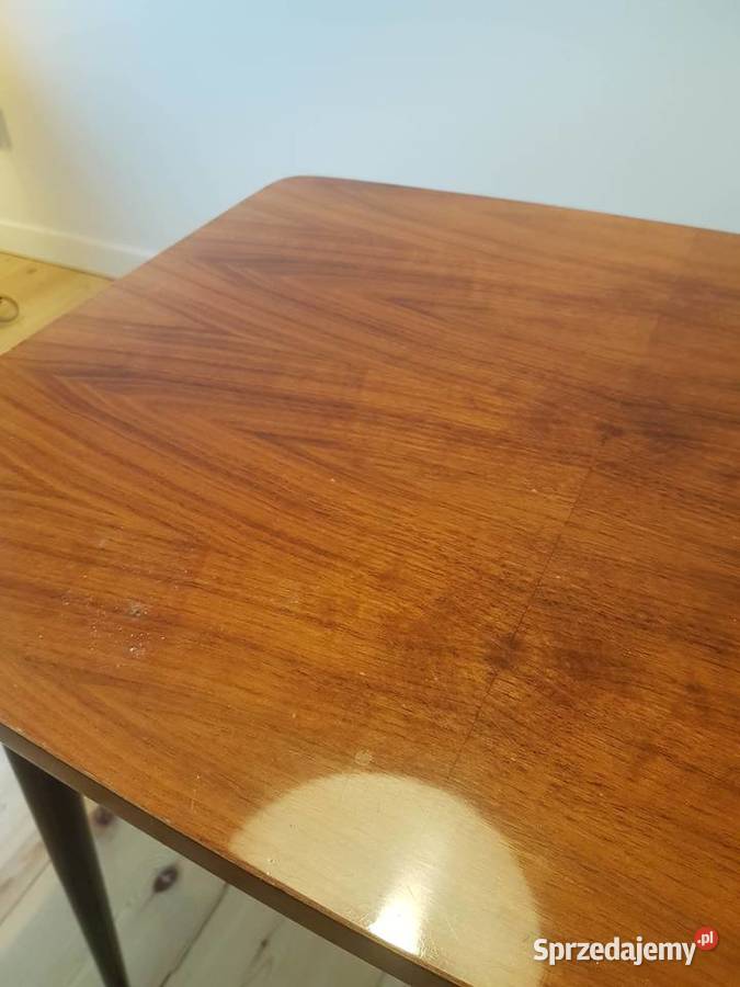 Stolik kawowy patyczak z czasów PRL lata 6070 Szczecin