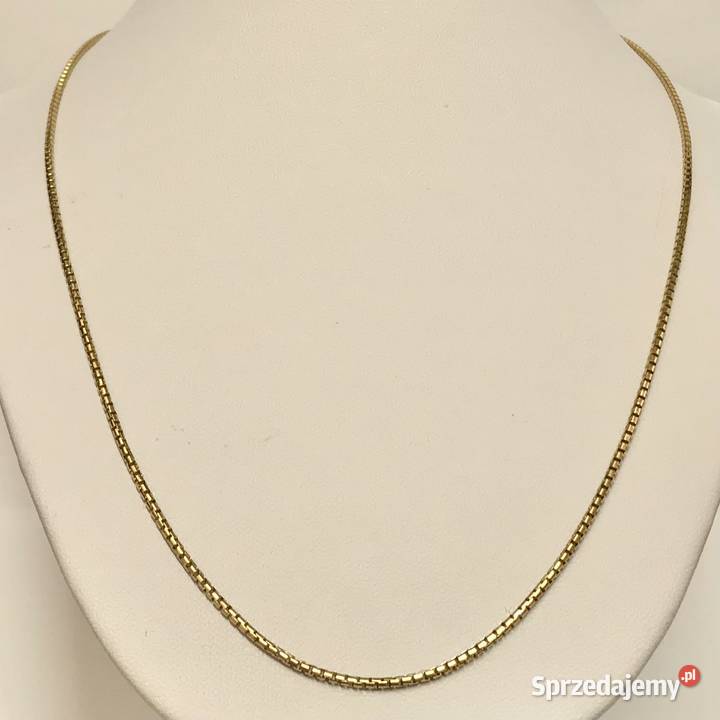 Złoty ŁAŃCUSZEK na KOMUNIĘ ŚWIETĄ 8K ŻMIJKA 45 Warszawa