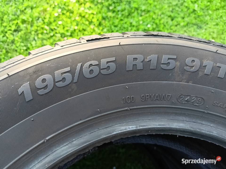 19565 R15 Kumho WinterCraft 8mm 2023r Para 260 65 Binkowo