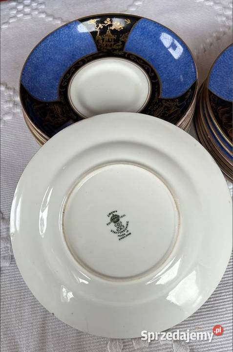 Talerzyk Staffordshire Crown Made in England Gdańsk sprzedam