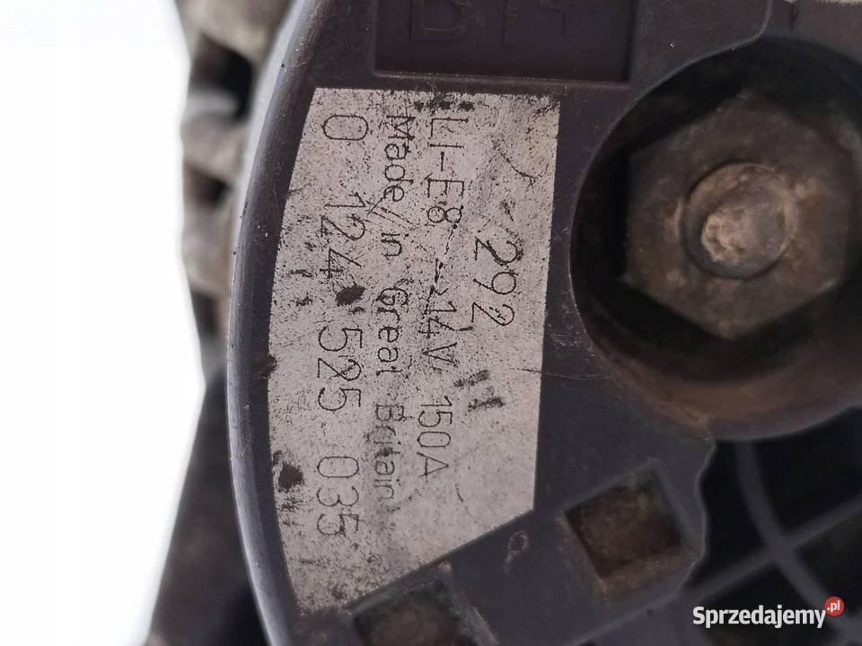 ALTERNATOR 9646321880 0124525035 14 8V Citroen Układ elektryczny silnika świętokrzyskie