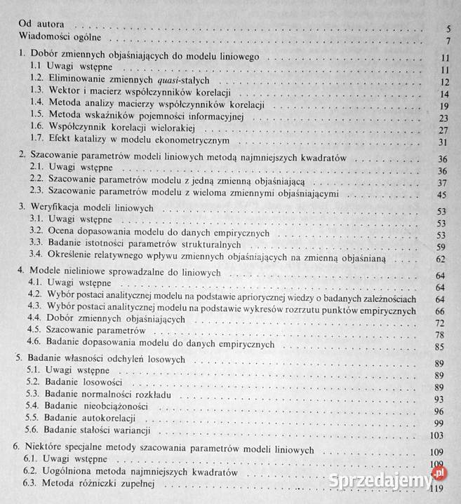 Zarys metod ekonometrii Zbiór zadań Edward Nowak lubelskie Chełm