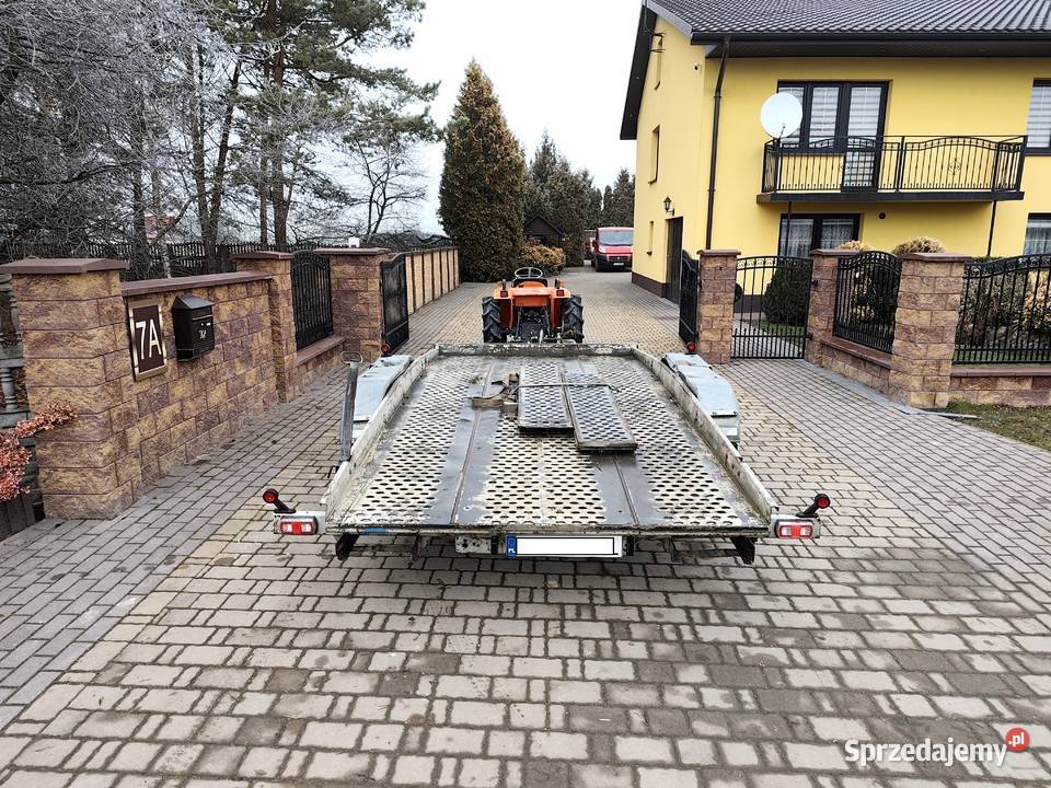 Przyczepa Laweta ZEPPIA DMC 2000 Zarejestrowana