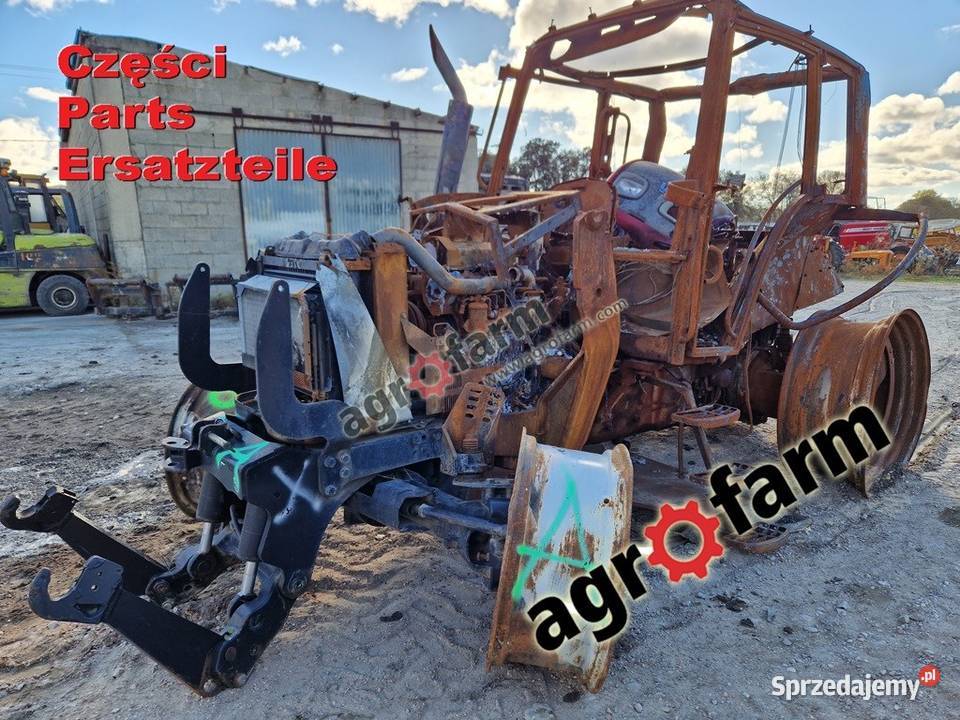 Valtra N111 części skrzynia biegów most przedni Byków