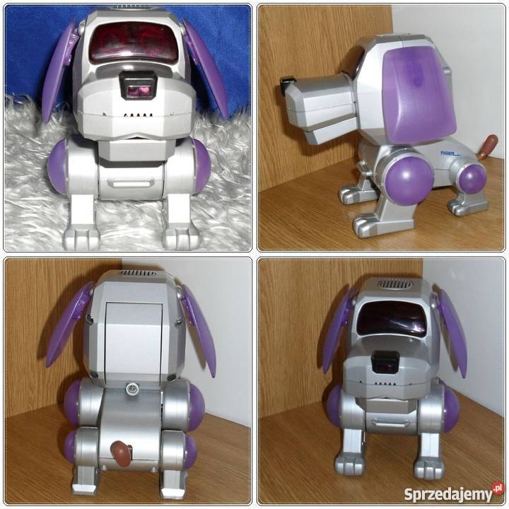 MECHANICZNY INTERAKTYWNY PIESEK TIGER Plastik  Łódź